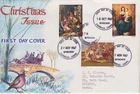 GB Connoisseur FDC: 1967 CHRISTMAS + Double Dated Bethlehem Cancels