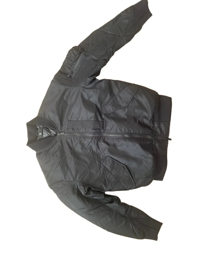 UNIQLO +J Down Bomber Jacket Men's Black Puffer Coat New