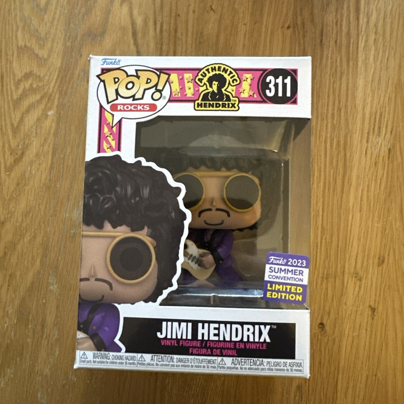 Funko Pop! Rocks Jimi Hendrix #311 Vinyl Figure