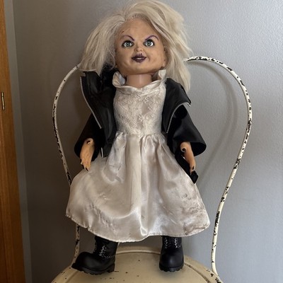 Talking Tiffany Bride Of Chucky Doll 21 Inches with Leather Jacket