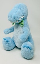 FAO Schwarz Blue Dinosaur Plush 16"