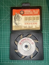 Rockwell Tru-Cut Adjustable Dado 34-960 Very Good Condition