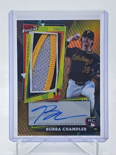2026 Topps Finest Bubba Chandler Gold (RAW)