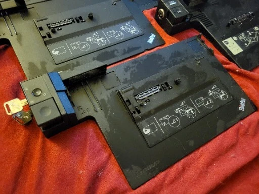 (5) Lenovo ThinkPad Tipo 4337 Mini Dock Estación de Acoplamiento (6) Teclas Foto 2 de 4