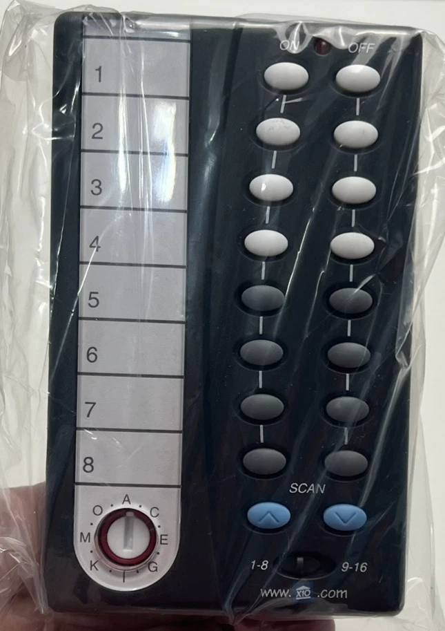 X-10 8 Unit ScanCam Remote Model CR12A - Image 3 of 4