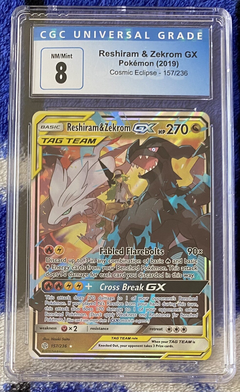 Reshiram & Zekrom GX #157 Prices