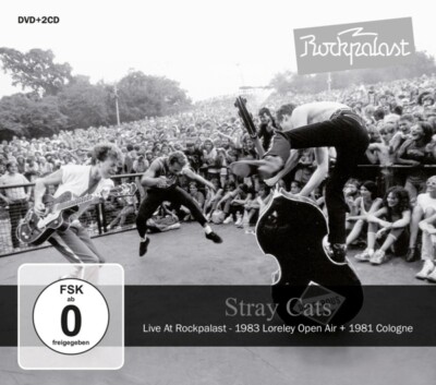STRAY CATS - LIVE AT ROCKPALAST  2 CD+DVD NEU