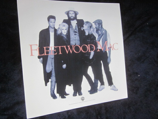 Fleetwood Mac 1987 Tango In The Night 12x12 Promo 2-Sided Cover Flat Poster 