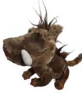 Disney Lion King Pumba Warthog Talking Stuffed Toy Plush Animal Tested