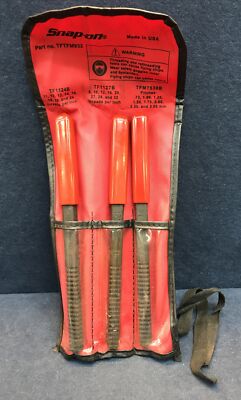 Snap-On TFTFM932 three piece thread restoring tool Set USA