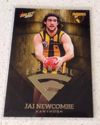 2023 Footy Stars Jai Newcombe Essential E49 Hawthorn 