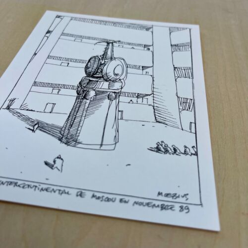 Moebius, Vintage Lithograph 1422/1500, "Romme Plein", 1990, Signed Edition - Picture 2 of 11