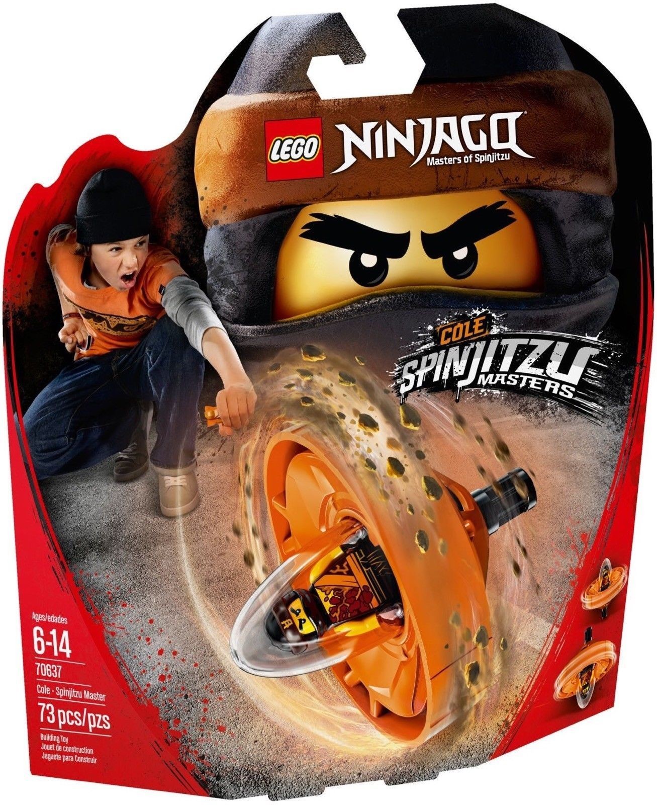 LEGO NINJAGO MOVIE COLE - MAESTRO DI SPINJITZU - LEGO 70637
