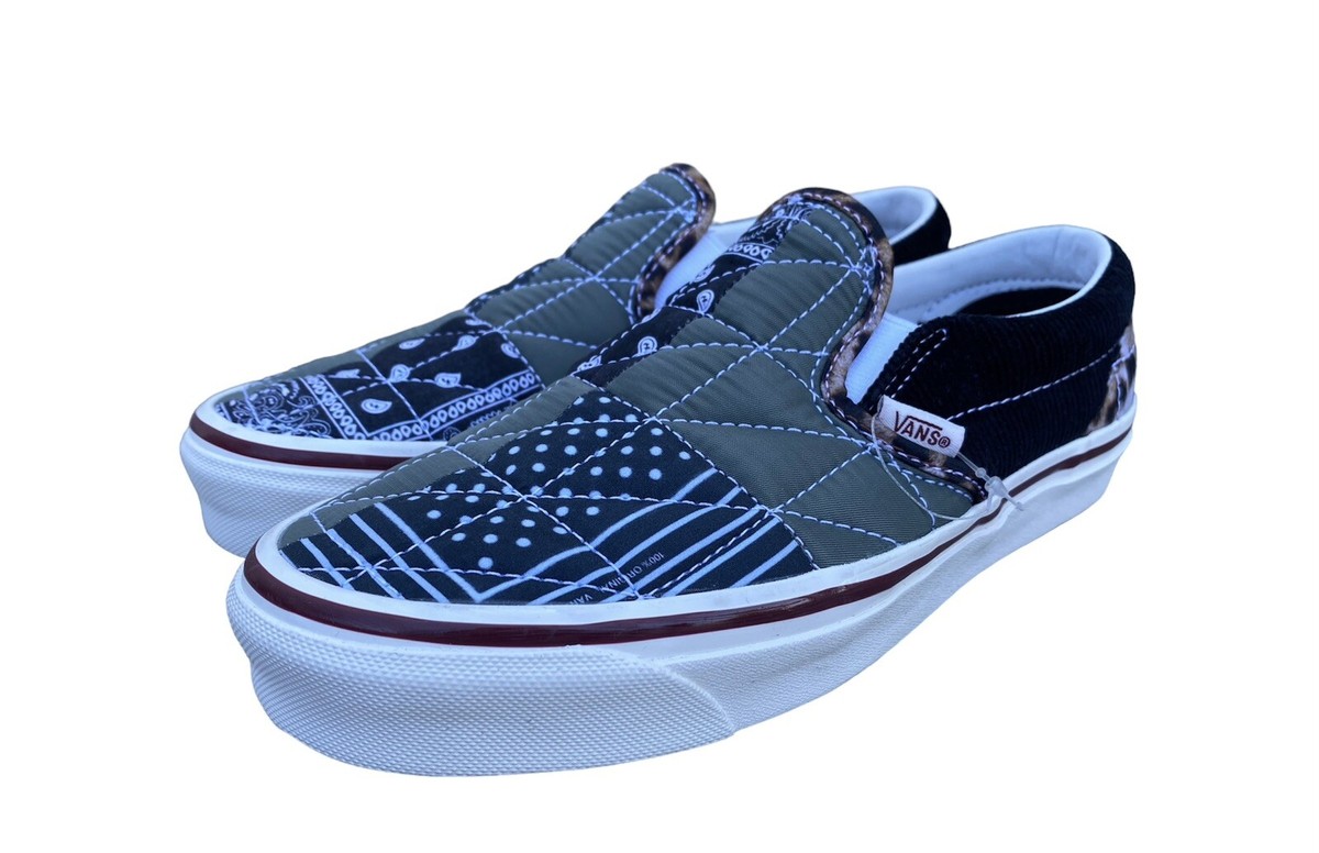VANS CLASSIC SLIP ON 98 DX PW ANAHEIM FACTORY QUILTED SNEAKERS