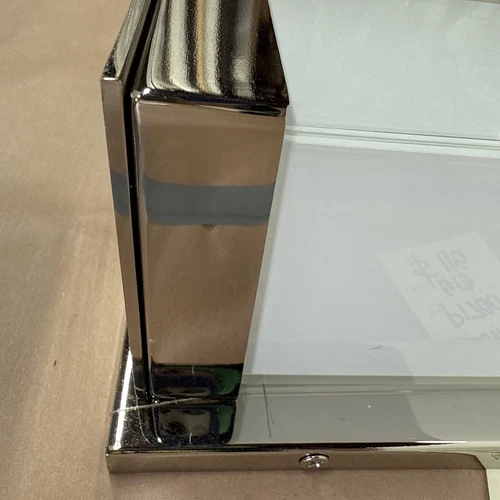 George Kovacs P1700 Chrome Wall Light Sconce 613 Wattage Frosted Glass Rectangle - Picture 11 of 24