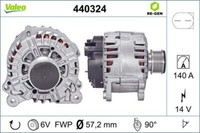 Valeo 440324 Generator FüR Seat Skoda VW