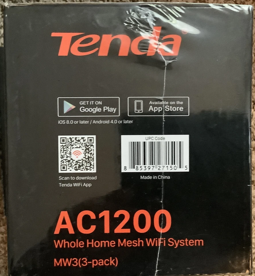 Nova Mesh Wifi System mw3up To 3500 Sq.ft. Whole Home Coverage Wifi Router - Image 2 of 4