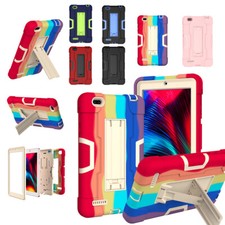 Onn 10.1 Pro / 8 Pro / 7 Tablet Case with Tempered Glass Screen Protector Set