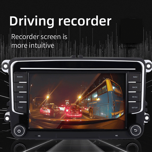 Autoradio CarPlay für VW Golf MK5 MK6 GPS Radio Sat Navi DAB mit WiFi BT 2+32G - Bild 11 von 14