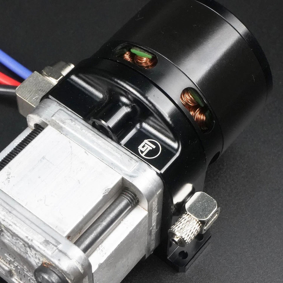 Metal Hydraulic Pump W/Brushless Motor for 8x6MM Hose 1/12 1/14 RC Truck Model - Image 4 of 4