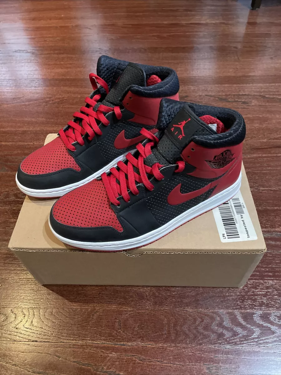 Nike Air Jordan Alpha 1 Varsity Red Bred 392813 001 Men s Size 10 New READ