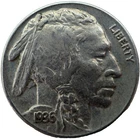 1936 Buffalo Nickel - AU