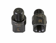 New Original Pedals Extenders Adapter 21mm 9/16" to 1/2" In Black.