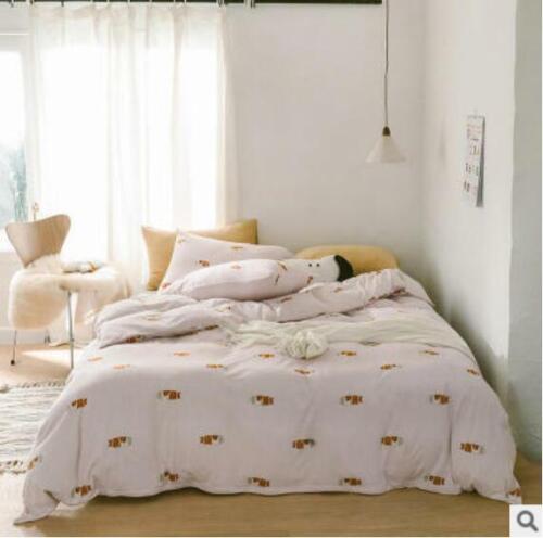3D Yellow Fish ZHUA2098 Bed Pillowcases Quilt Duvet Cover Set Queen King Zoe