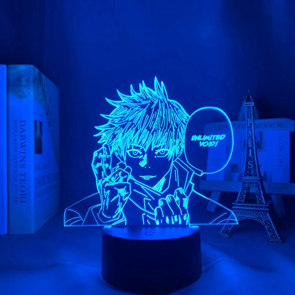 Anime Led Light Box Eyes Diy Paper Cut Light Box 3D Night Light