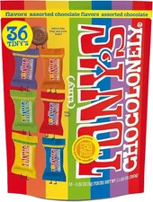 (Free Duty Tax) Tony's Chocolonely Assorted Milk Chocolate Pieces - Belgium
