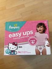Pampers Easy Ups Hello Kitty 74 Count 2T-3T