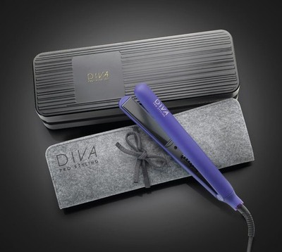 Diva Pro Styling Plate Intelligent Digital Styler Purple