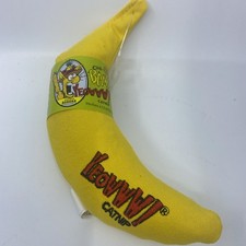 YEOWWW Duckyworld Organic Catnip Banana Leaf Flower Filled Cat Toy FREE SHIP 