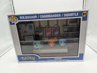 Pokemon Bulbasaur Charmander Squirtle Deluxe Funko Pop! Moment #01 (Damaged)