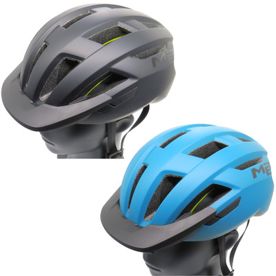 MET Helm Allroad MIPS hinten LED Polycarbonat Schale EPS Liner blau/schwarz -H