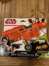 New Star Wars Nerf Glow strike Poe Cameron Blaster Disney Pistol Laser