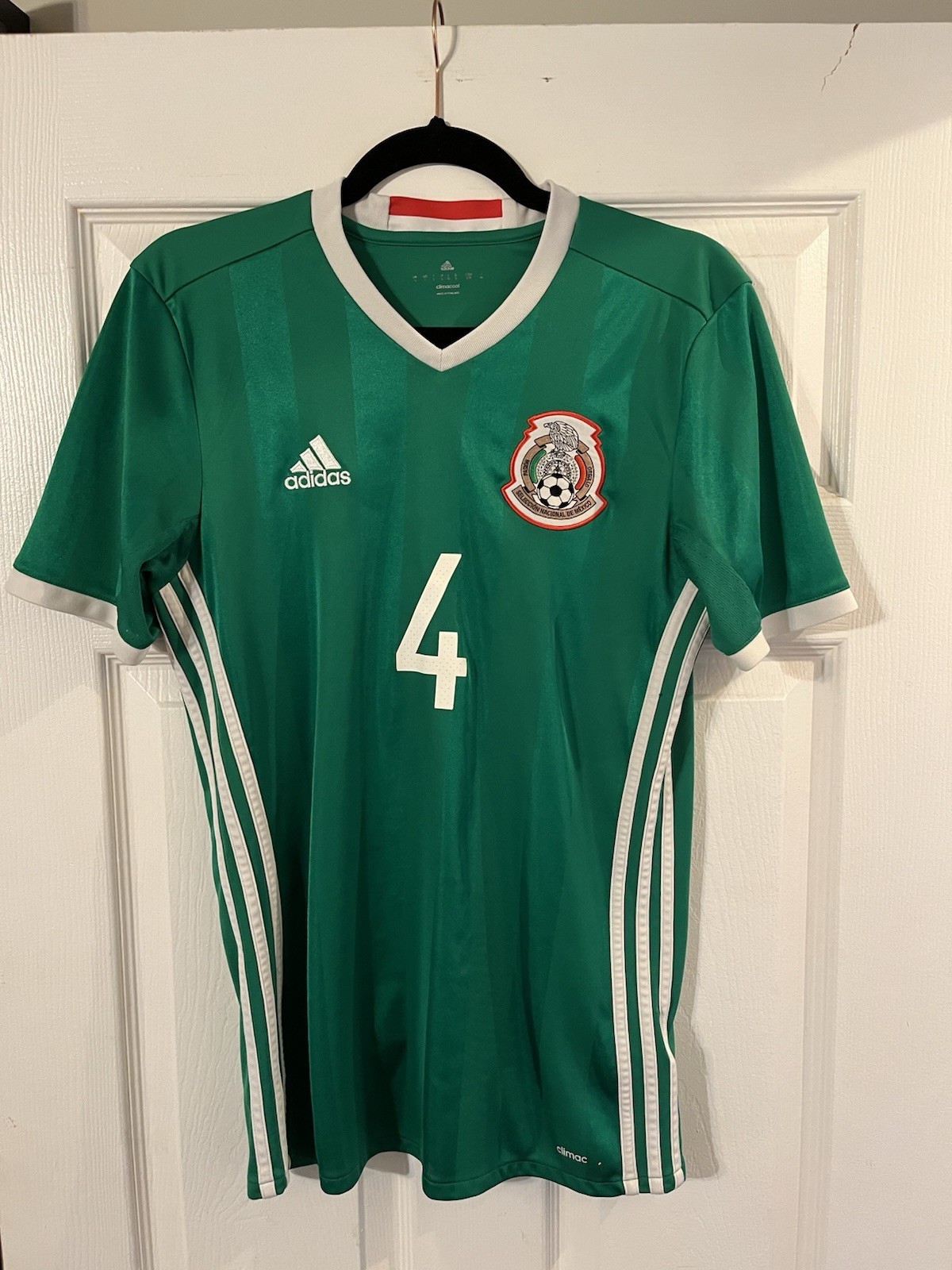 Adidas Mexico 2016 Copa America Rafael Marquez #4 Jersey Mens Used Size Small