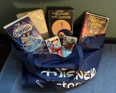 Disney Bundle Ready To Ship Movies Pajamas 2XL  Disney Store Bag