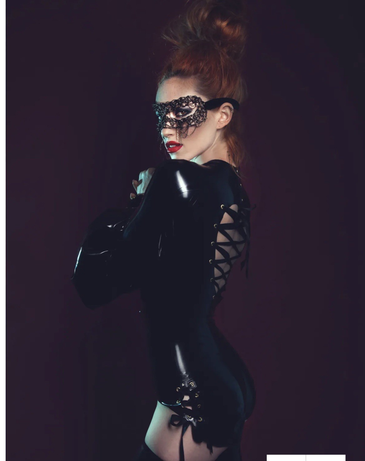 Latex Hecate Leotard Color Blush image 3