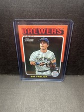 2024 Topps Heritage - Sal Frelick #451 Chrome /999 (RC) Milwaukee Brewers Rookie