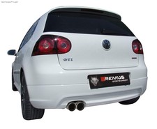 Remus Racing-Komplettanlage ab Kat VW Golf 5 GTI 2x84mm Street Race