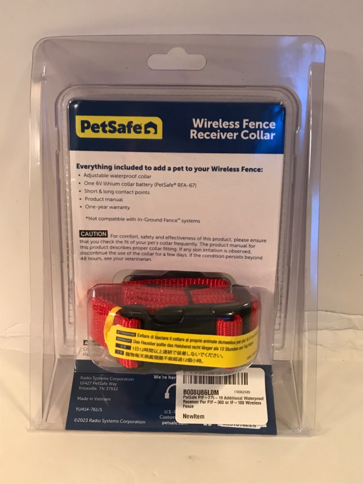 Petsafe Wireless Fence Reciever Collar