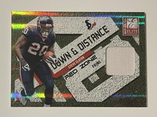 STEVE SLATON 2010 Panini Donruss Elite Red Zone Prime Worn Jersey #48  - 05/50