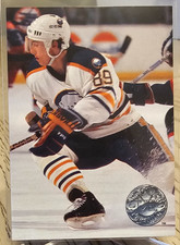1991-92 Pro Set Platinum Alexander Mogilny #14 Buffalo Sabres