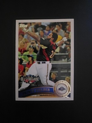 2011 Topps Update Series - Home Run Derby Prince Fielder #US6