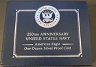 2025 S 250th Anniversary US NAVY PRIVY MARK 1oz One SILVER EAGLE PROOF