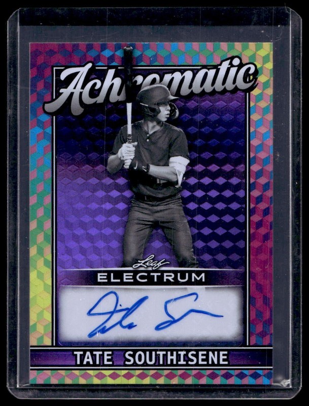 2026 Leaf Electrum Tate Southisene Achromatic Auto 2/7 #A-TS1