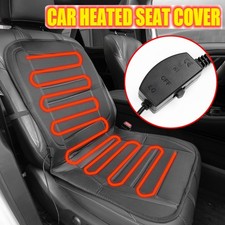 Universal Car Heated Seat Cover Cushion Warmer Pad 12V Heater Winter Warming