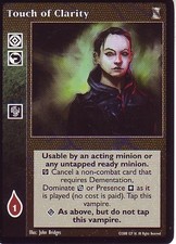 Touch of Clarity VTES CCG KoT/Reprint - choose your version