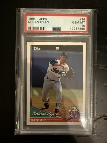 1994 Topps - Nolan Ryan #34 PSA 10!
